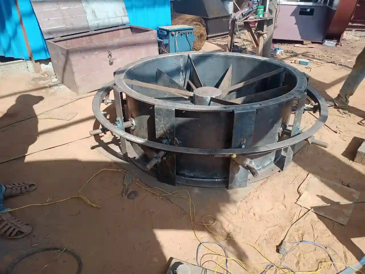 Industrial Butterfly Damper for Flow Control
