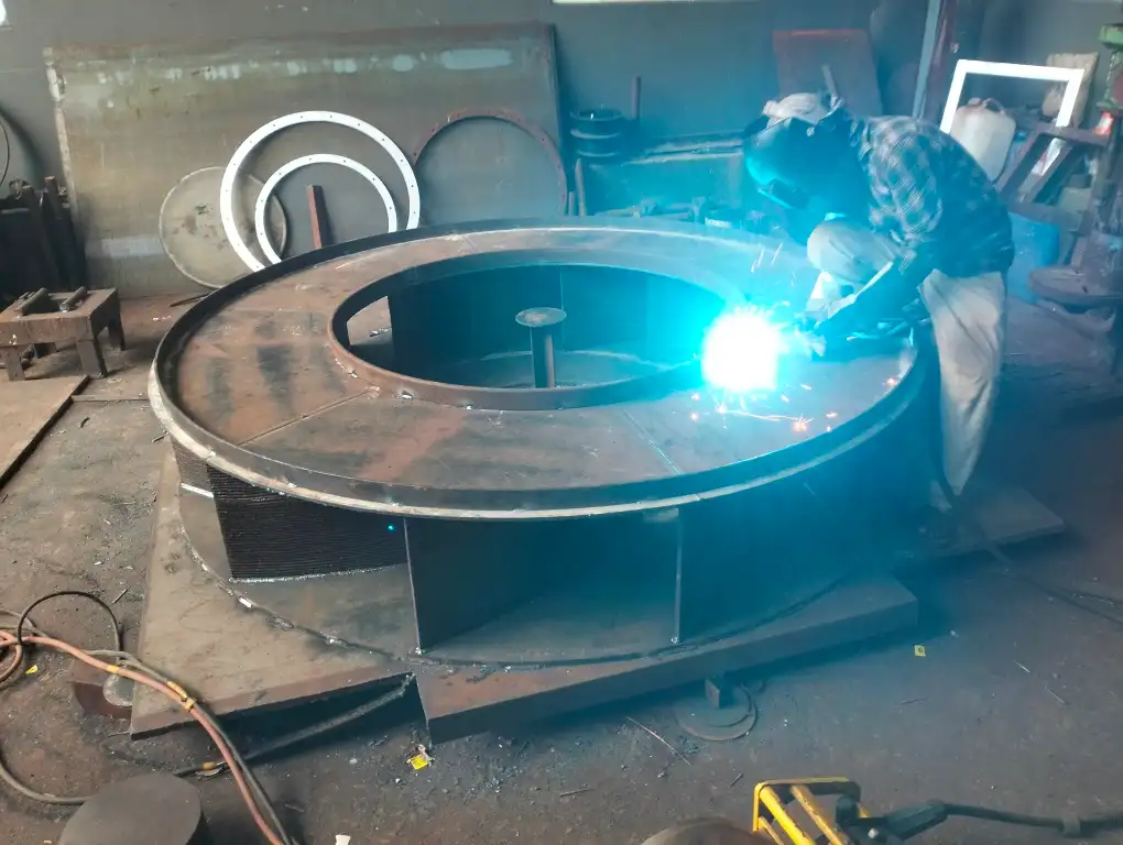Heavy Duty Centrifugal Fan Casing Fabrication