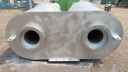 Dual Inlet Cyclone Dust Collector