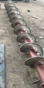 Industrial Screw Feeder Flighting Shaft
