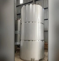 Cylindrical Stainless Steel Product Tank